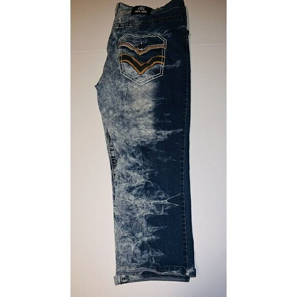 Red Ape Denim Jeans Stonewash 46/26 Stretchy, Stylish, Hip Hop - Picture 4 of 11
